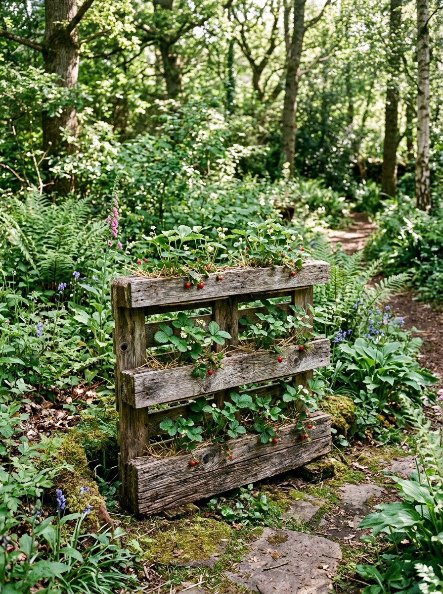 25 Pallet Strawberry Planter Ideas for Sweet Harvests
