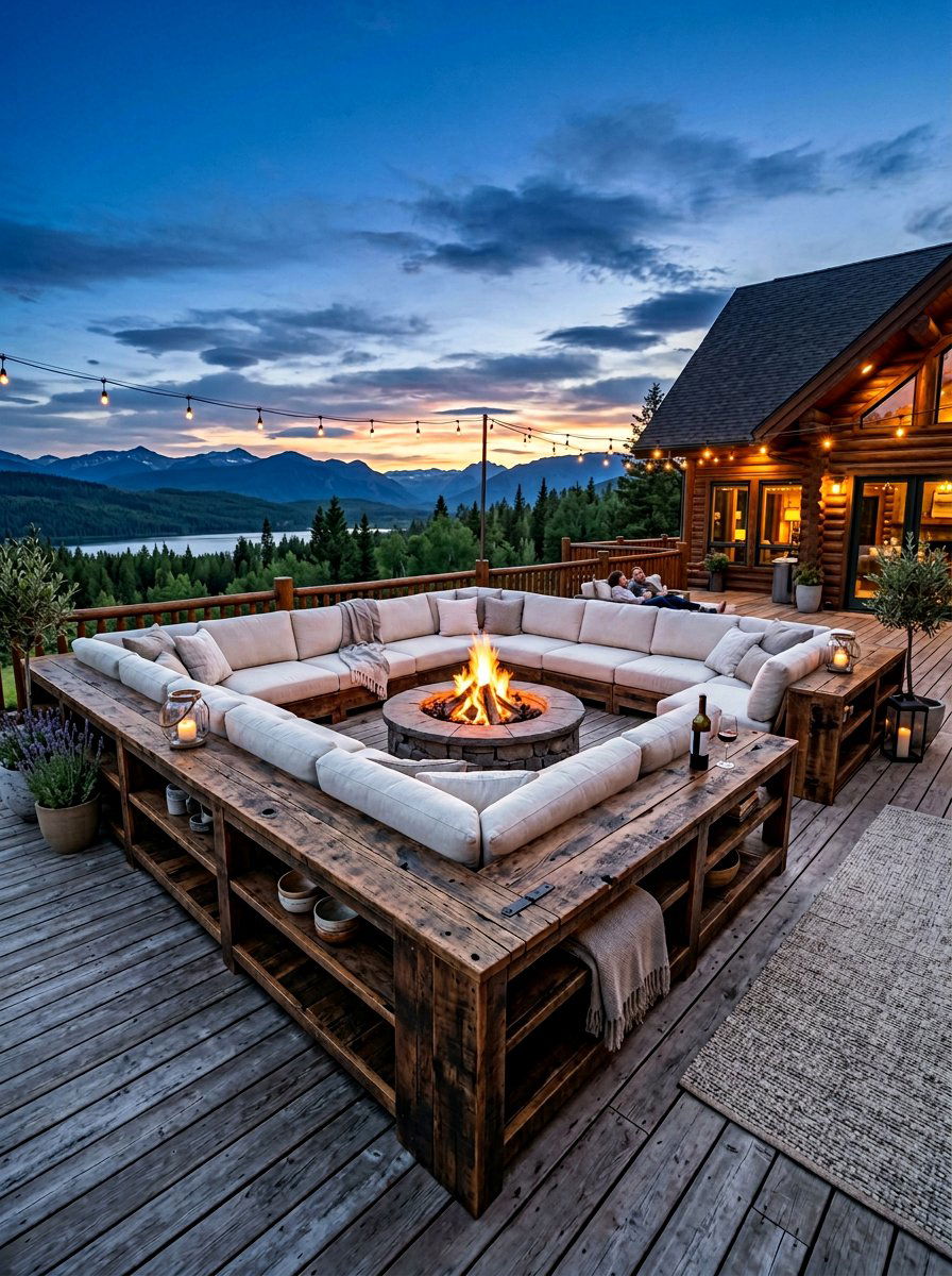 Oversized Pallet Table For Sectional - 25 Pallet Coffee Table for Patio Ideas