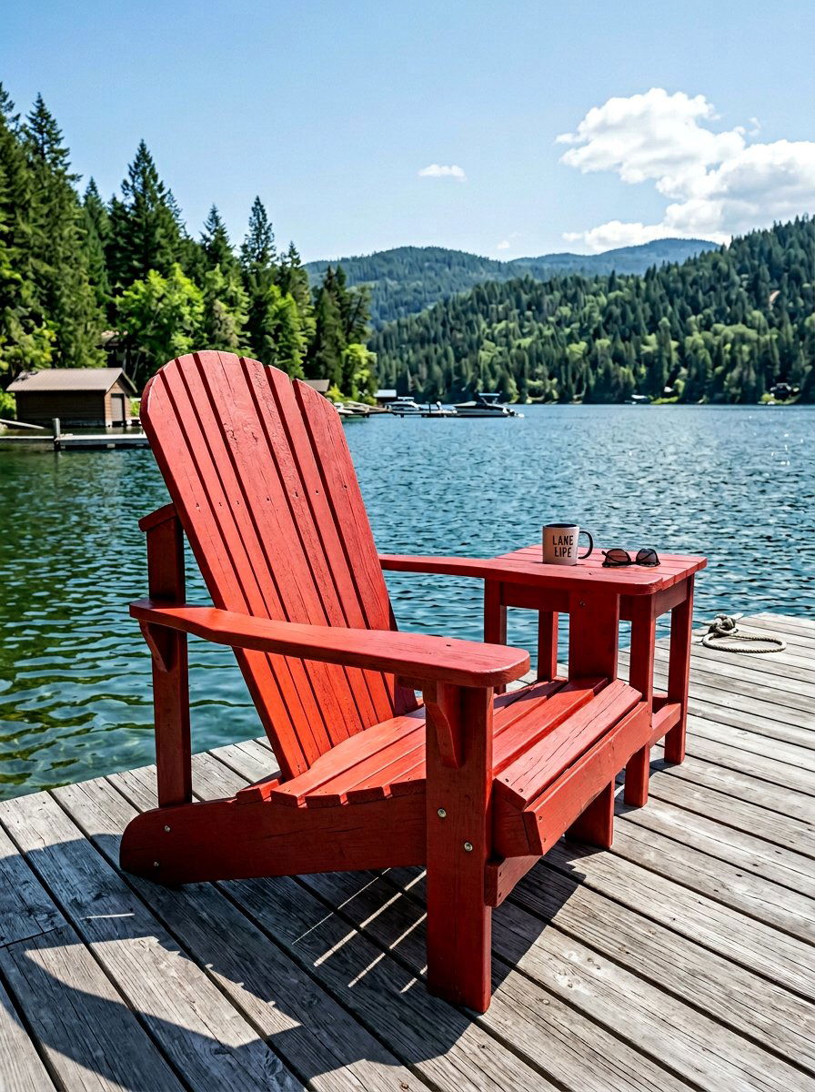 Pallet Adirondack Chair Design - 50 Outdoor Pallet Furniture Ideas