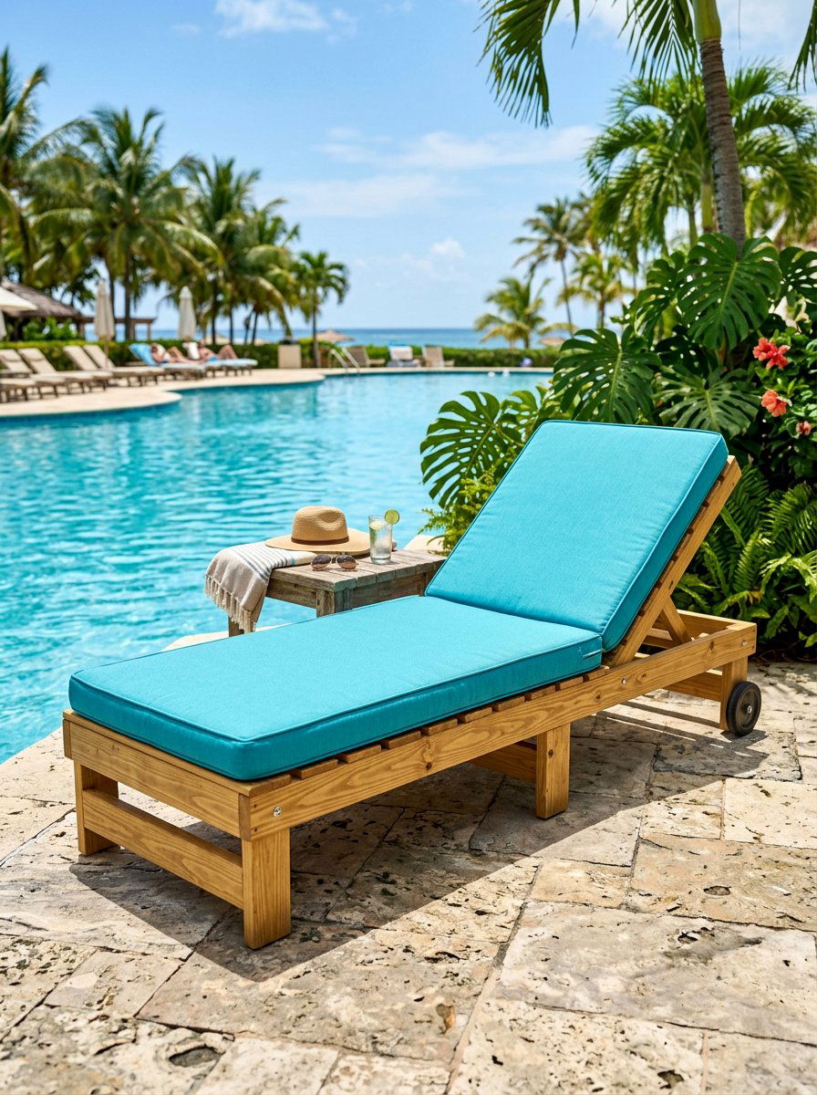 Pallet Chaise Lounge For Sunbathing - 50 Outdoor Pallet Furniture Ideas