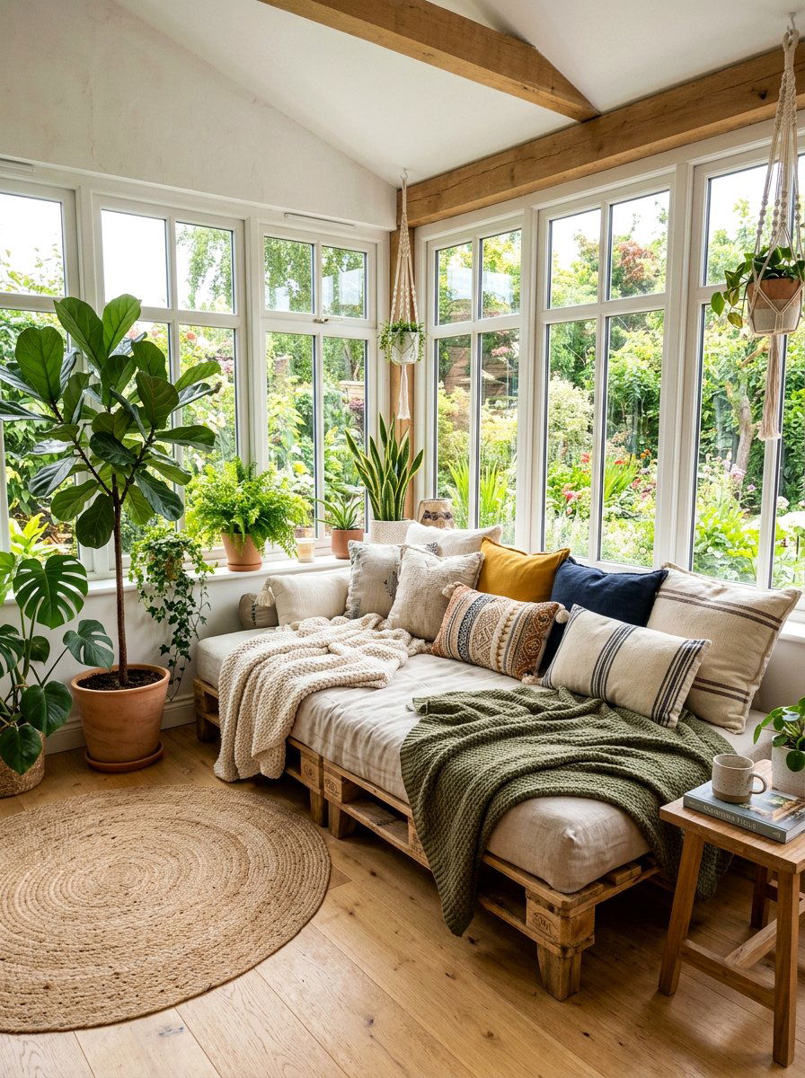 Pallet Daybed - 25 pallet bed ideas