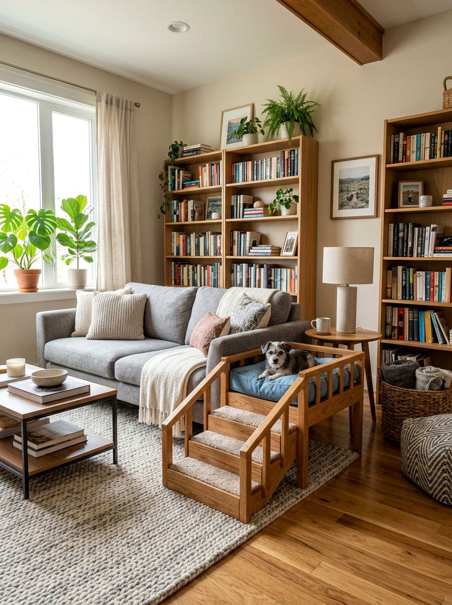 Pallet Dog Bed With Stairs - 25 pallet dog bed ideas