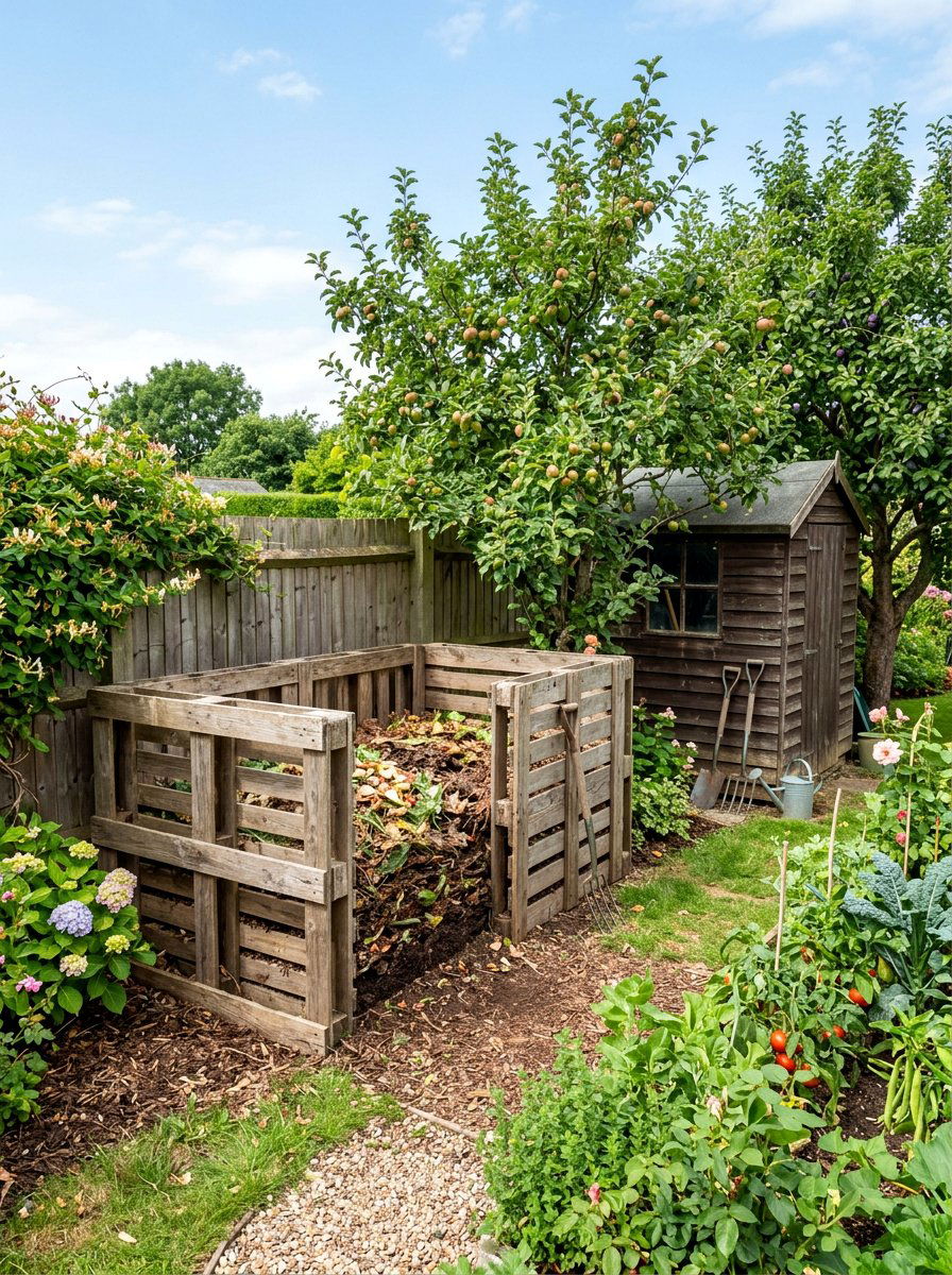 Pallet Fence For Compost Bin - 25 Pallet Fence for Backyard Ideas