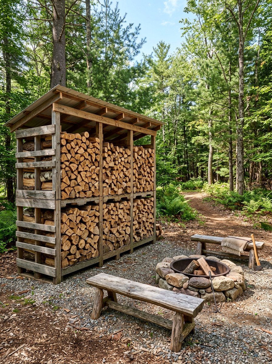 25 Pallet Fire Pit Surround Ideas for Cozy Outdoor Nights