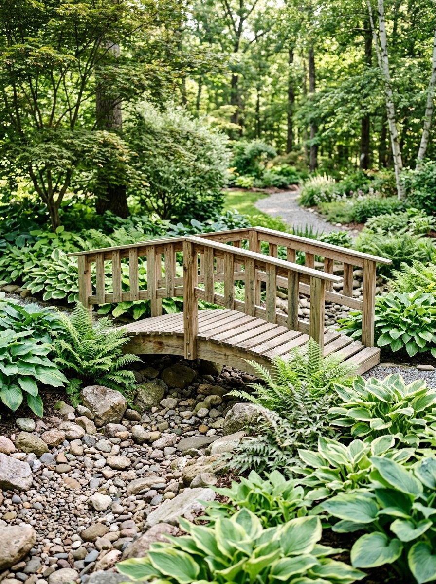 Pallet Garden Bridge - 50 Outdoor Pallet Projects