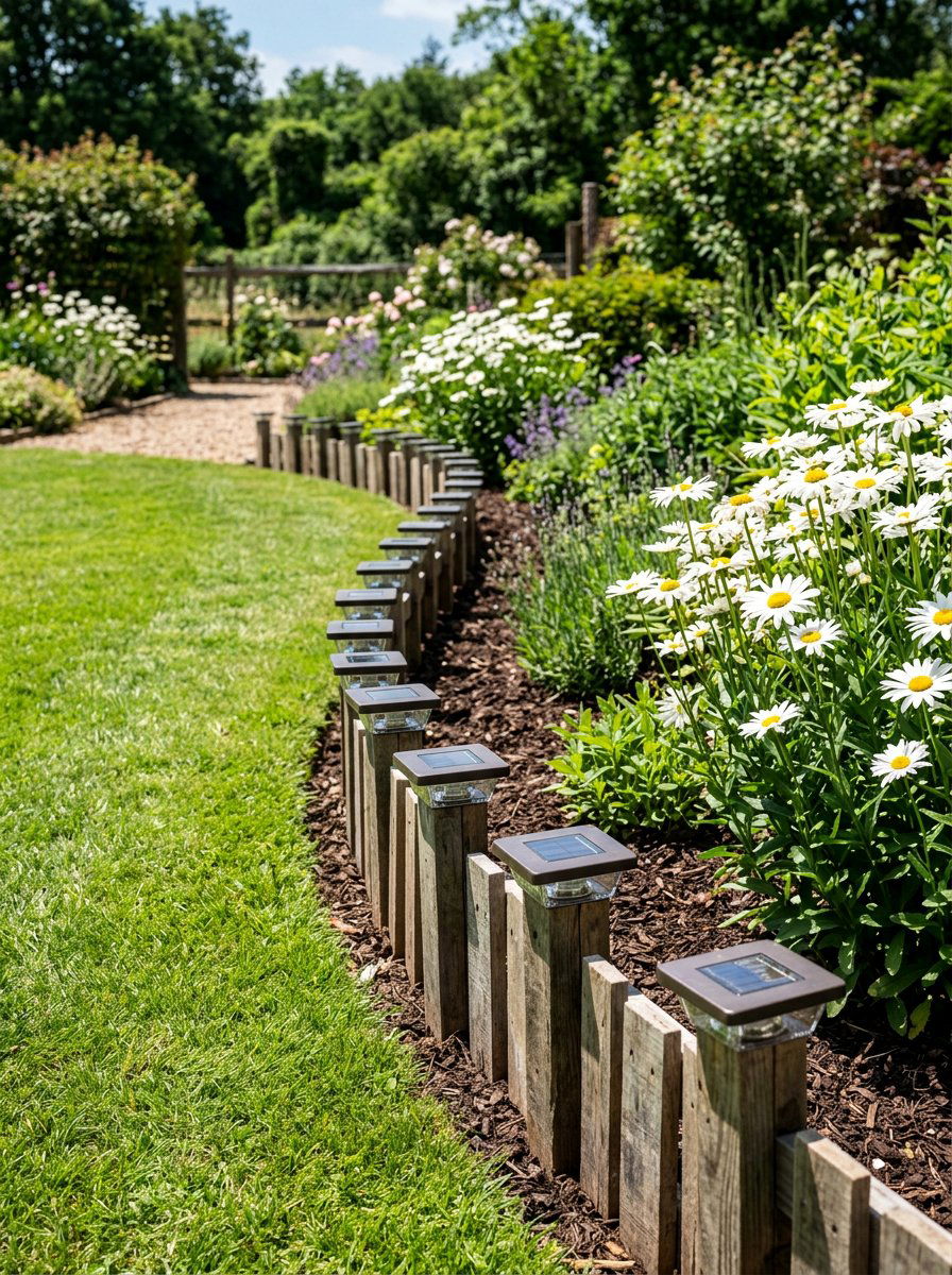 25 Pallet Solar Light Holder Ideas to Brighten Your Path