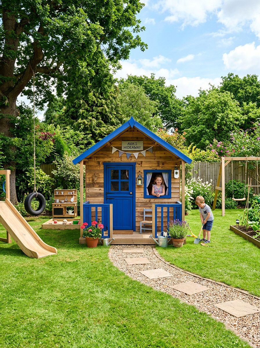 Pallet Playhouse - 50 Outdoor Pallet Projects