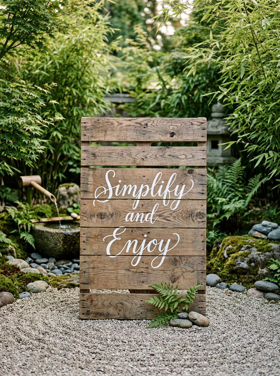 Pallet Quote Board - 25 Pallet Outdoor Wall Art Ideas