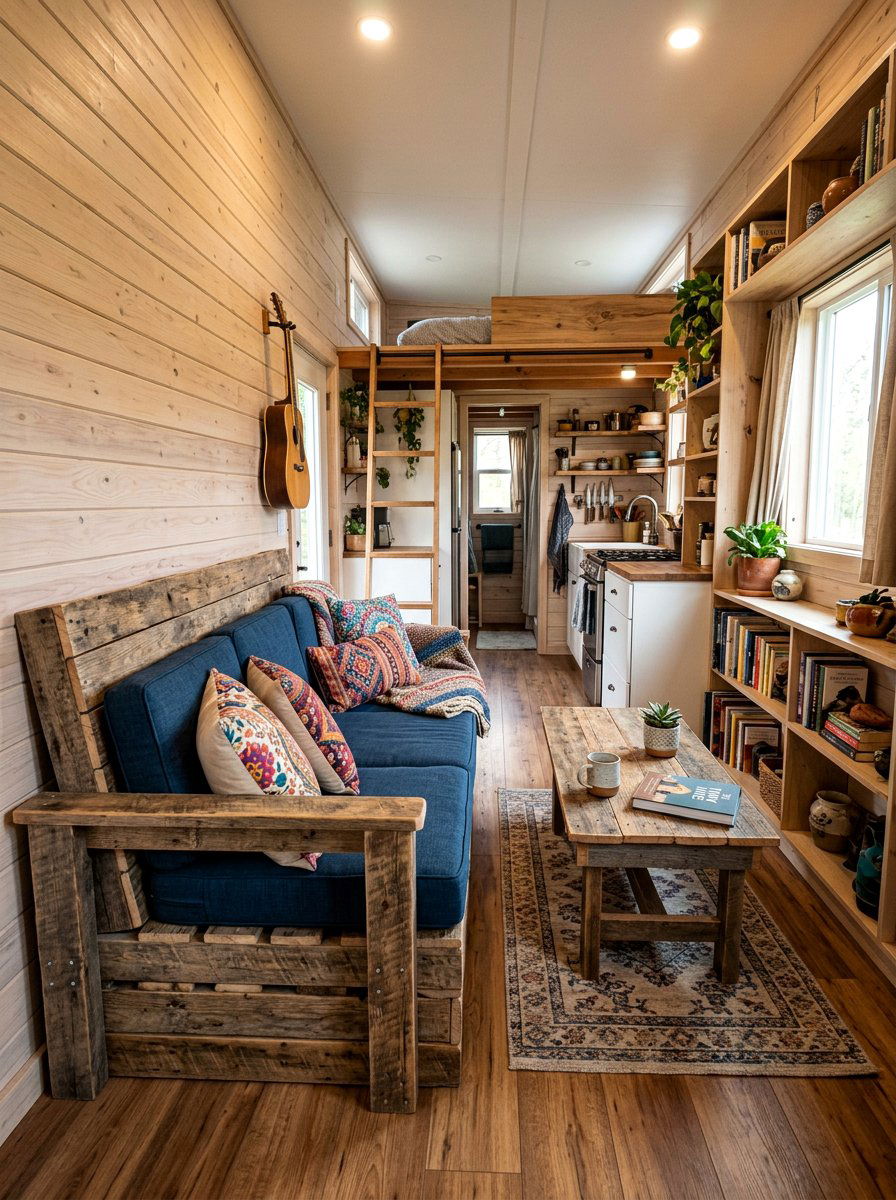 Pallet Sofa Bed Tiny Home - 25 Pallet bed ideas for tiny house