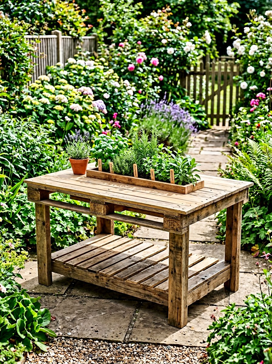 25 Creative Pallet Outdoor Dining Table Ideas for Your Yard