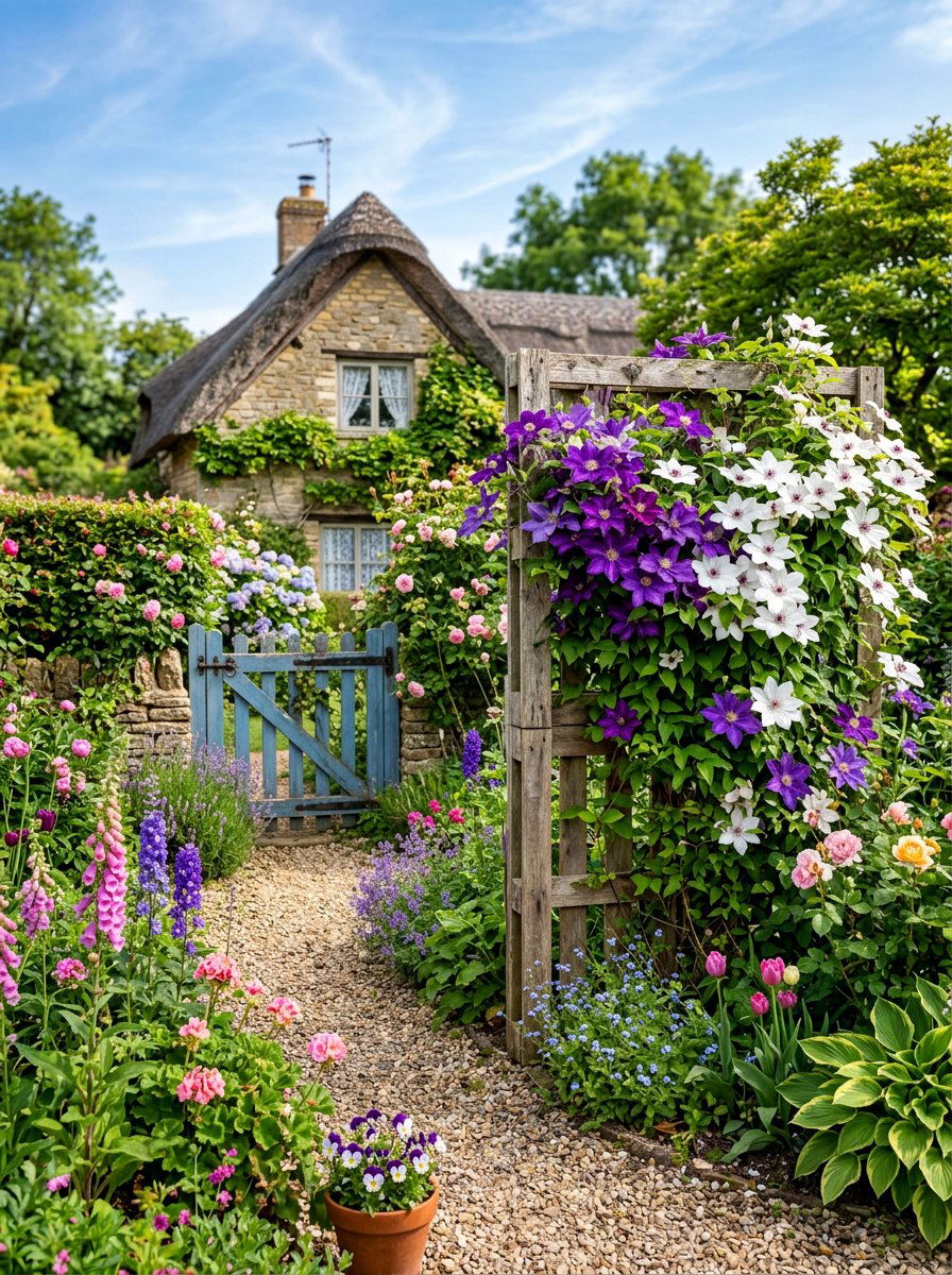 Pallet Trellis For Clematis - 25 Pallet Trellis for Climbing Plants Ideas