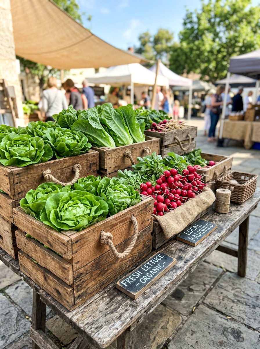 Pallet Vegetable Crate - 25 Pallet Planter Box Ideas