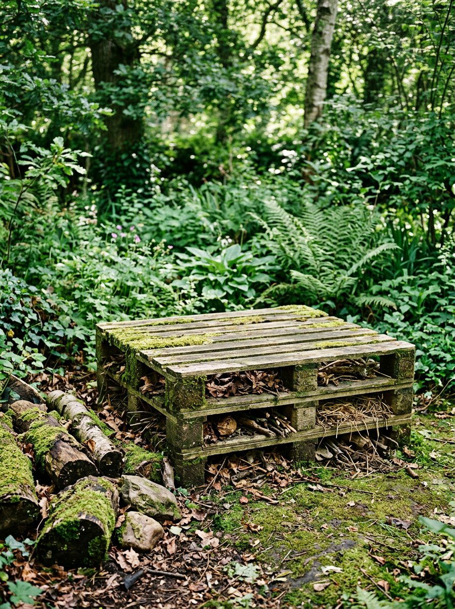 Pallet wildlife habitat - 25 Pallet Insect Hotel Ideas