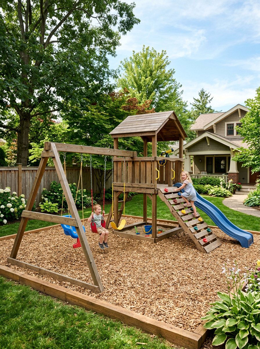 Playground Addition - 25 Pallet Climbing Wall for Kids Ideas