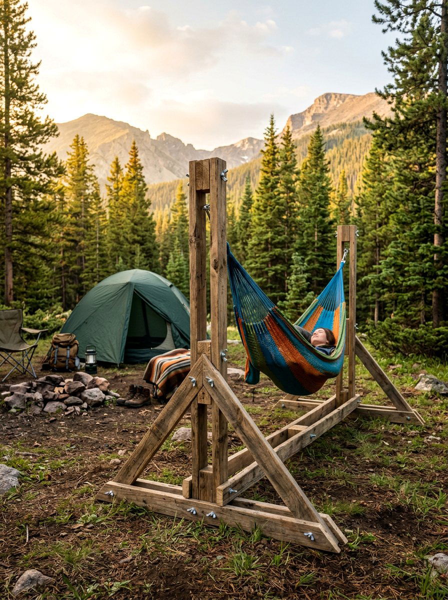 25 Pallet Hammock Stand Ideas for Ultimate Backyard Comfort