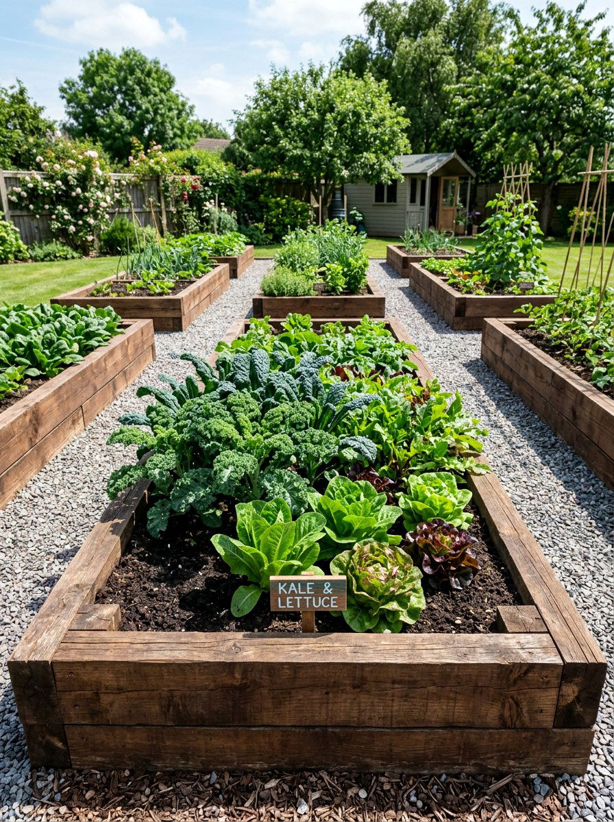 Raised Bed Edging - 25 Pallet Garden Edging Ideas