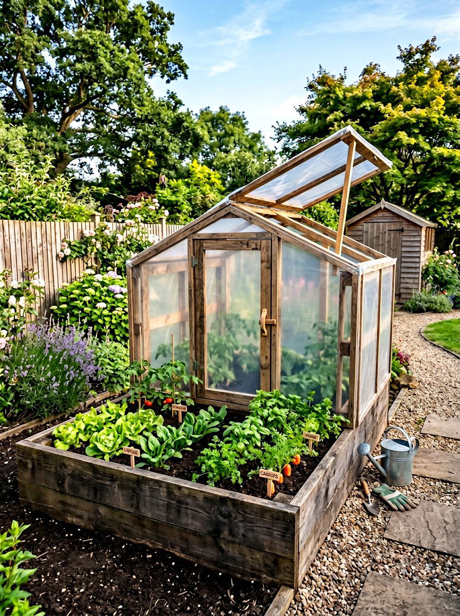 Raised Bed Pallet Greenhouse - 25 Pallet Greenhouse Frame Ideas