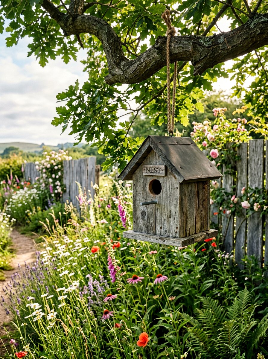 Reclaimed Wood Bird House - 25 unique bird houses