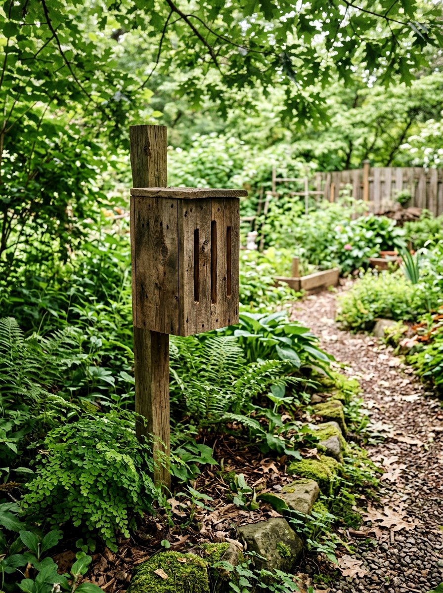 Rustic Reclaimed Butterfly Box - 25 Pallet Butterfly House Ideas