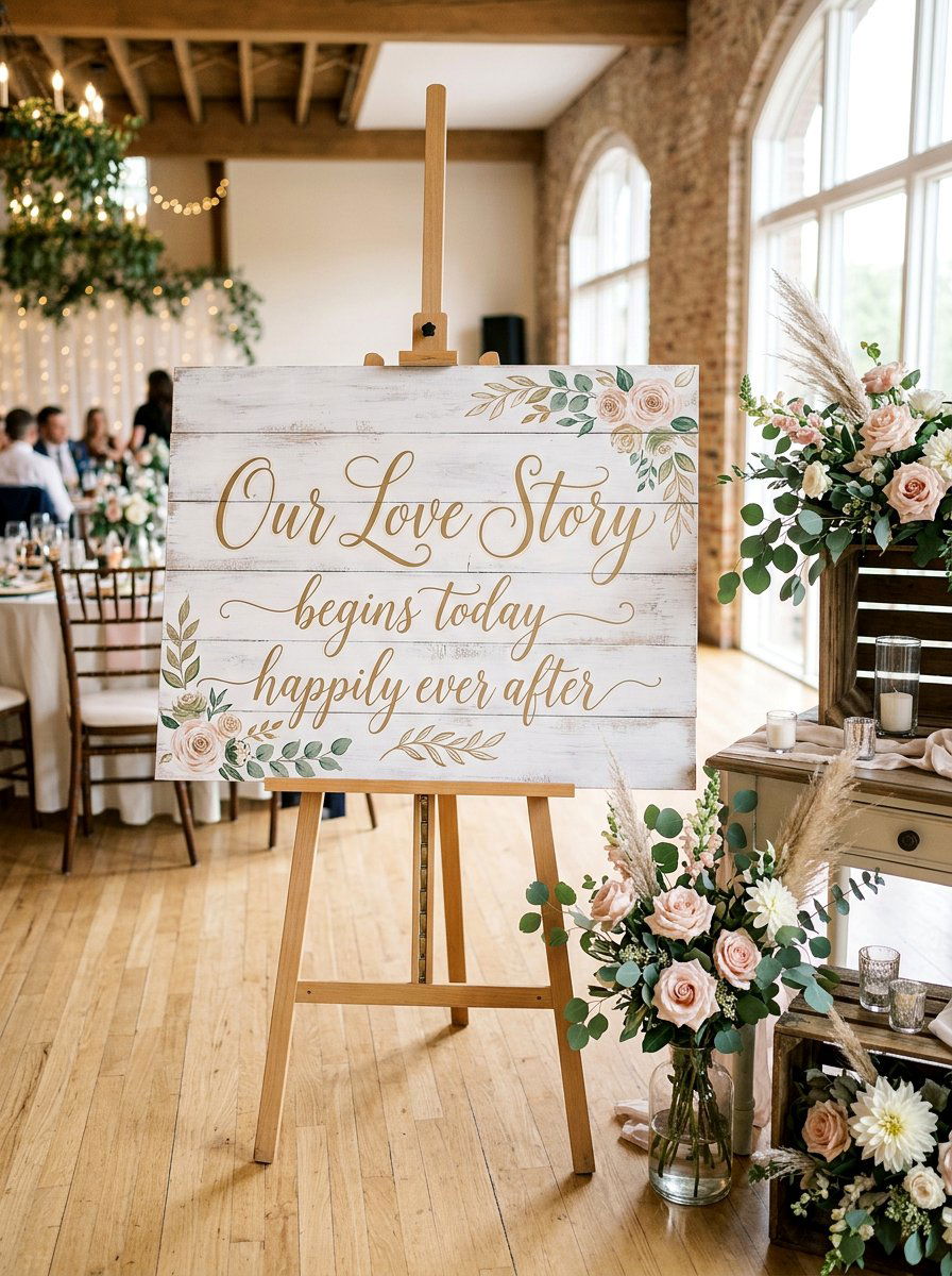 Script lettering pallet sign - 25 Pallet Welcome Sign for Porch Ideas