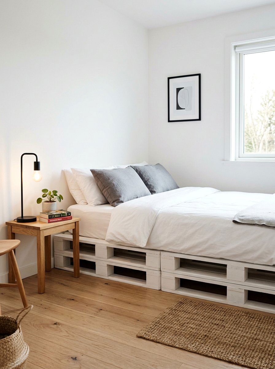 Simple Pallet Bed - 25 Pallet bed ideas for teenagers