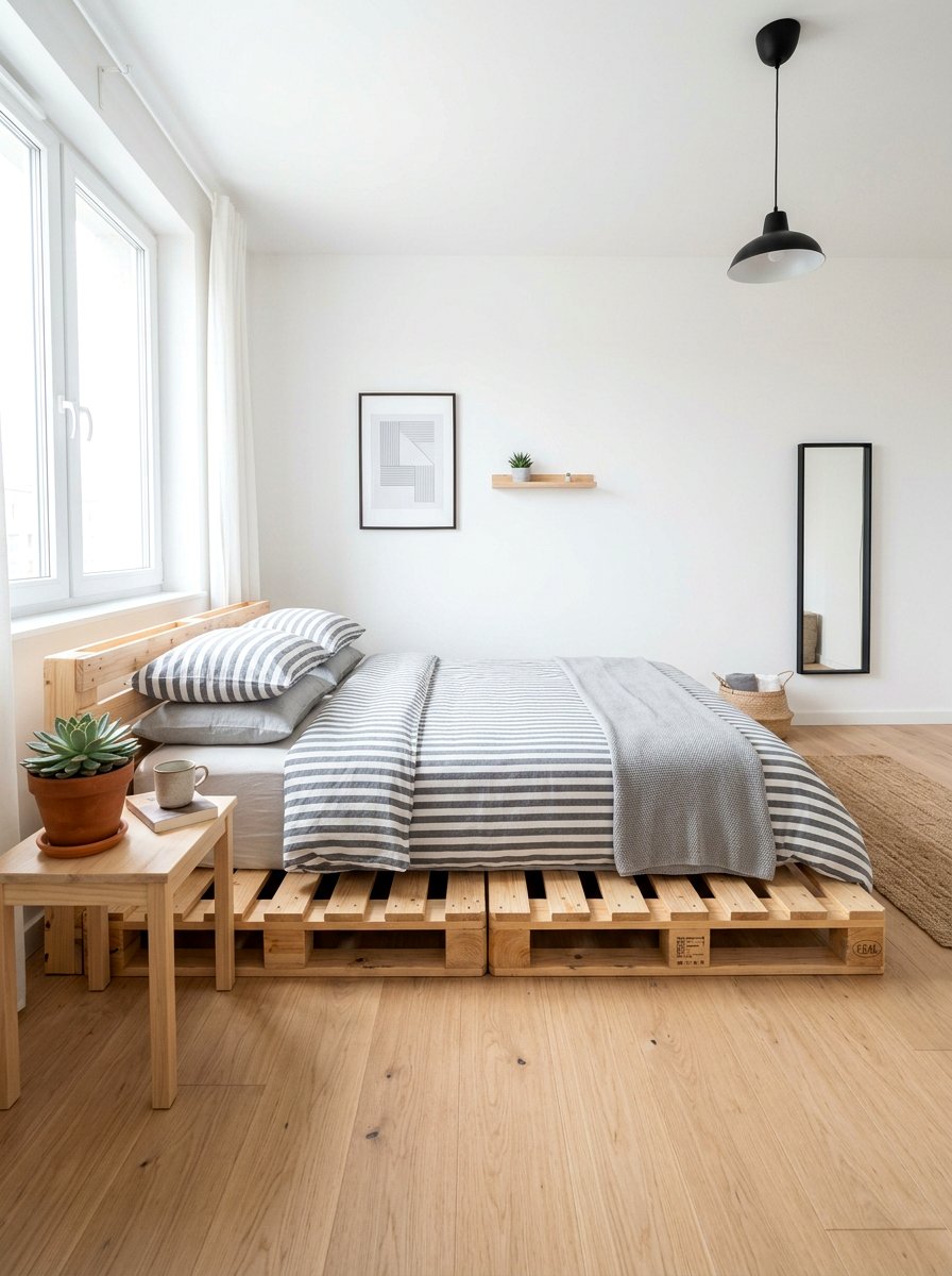 Simple pallet bed - 25 Pallet bed ideas for boys room