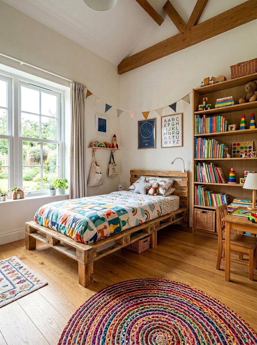 25 Fun Pallet Bed Ideas for Kids: Creative DIY Bedframes