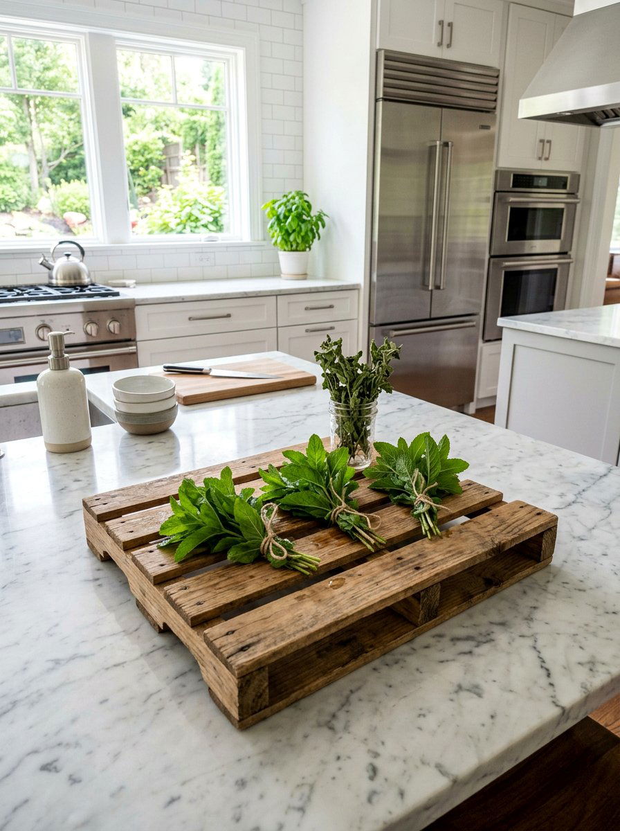 Small Pallet Drying Rack - 25 Pallet Herb Drying Rack Ideas