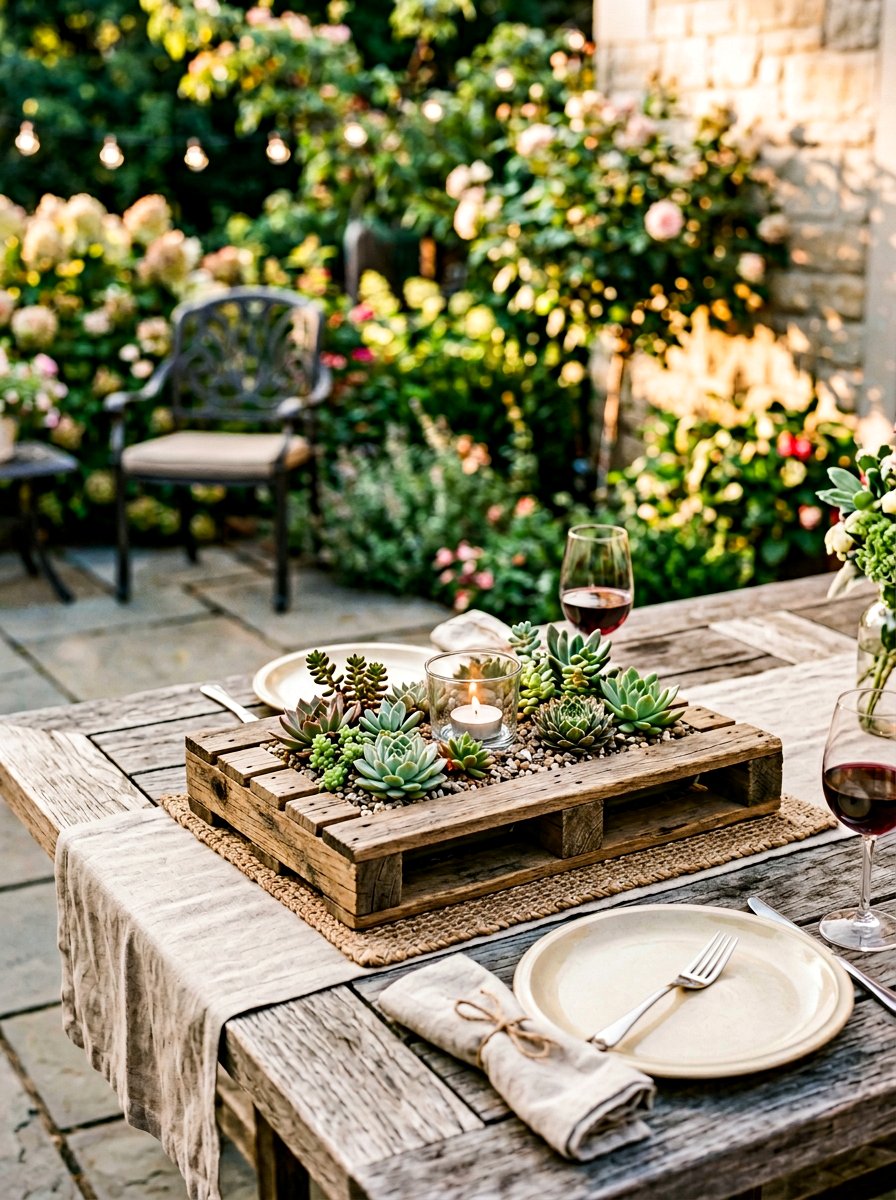 Small Tabletop Pallet Planter - 25 Pallet Planter Box Ideas