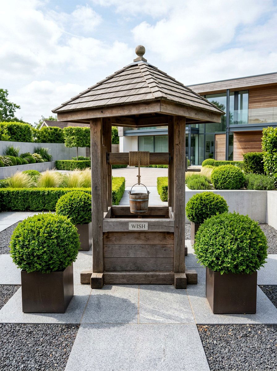 Square Wood Planter Box - 25 Pallet Wishing Well Planter Ideas