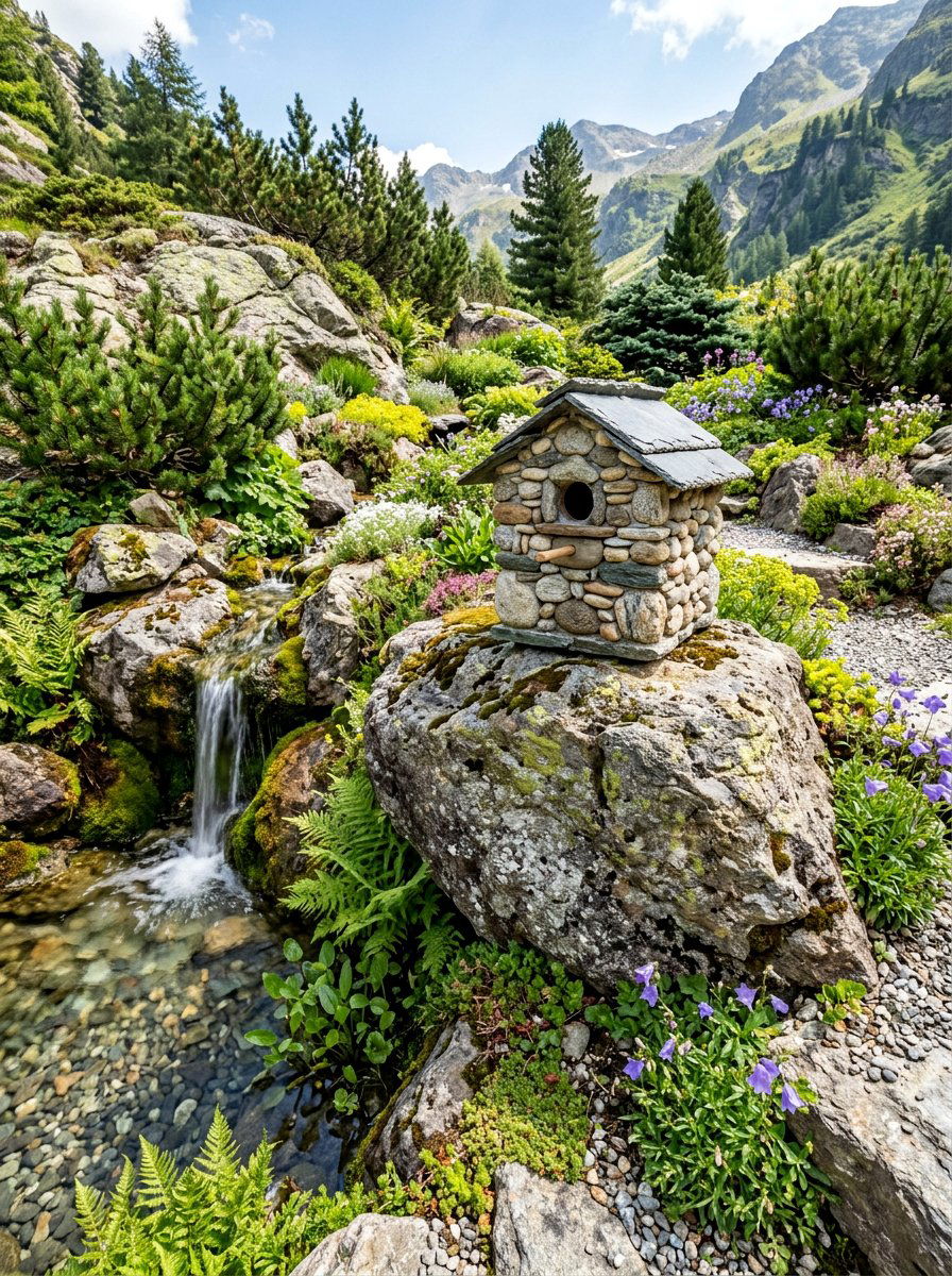 Stone Bird House - 25 unique bird houses