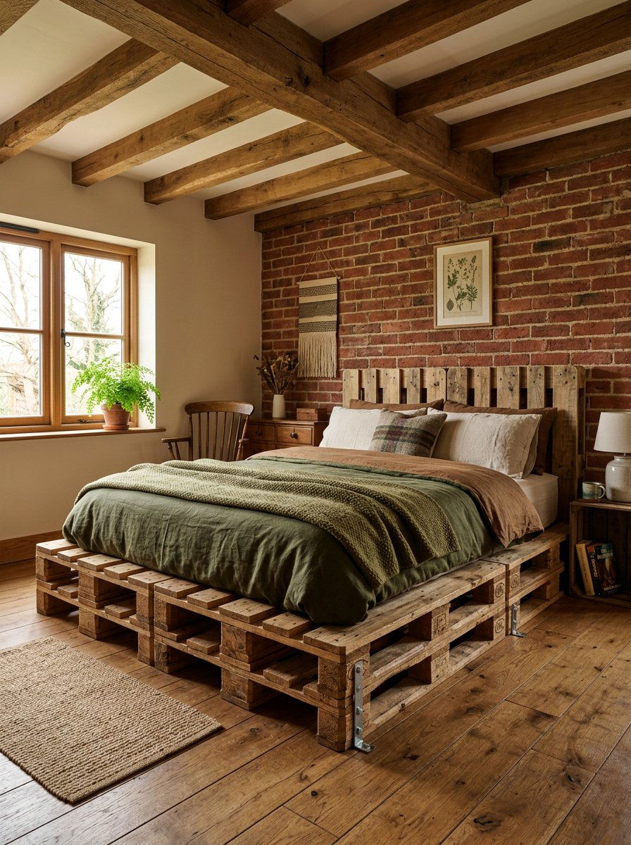 Sturdy pallet bed idea - 25 Pallet bed ideas for guest room