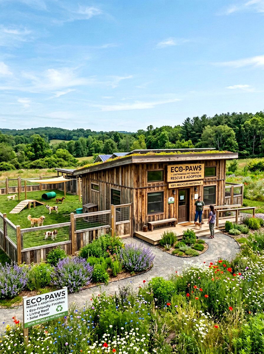 Sustainable Pet Shelter - 25 pallet dog house ideas