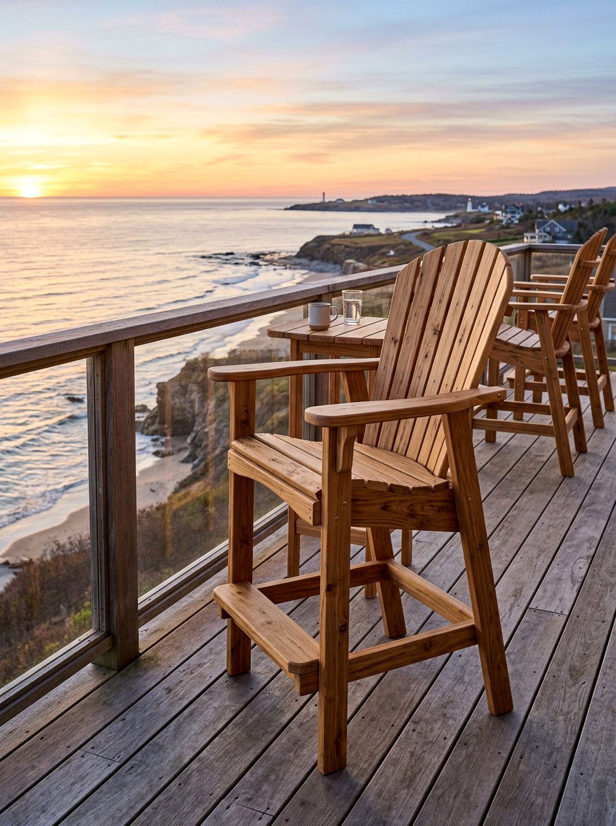 Tall Bar Height Adirondack Chair - 25 Pallet Adirondack Chair Ideas