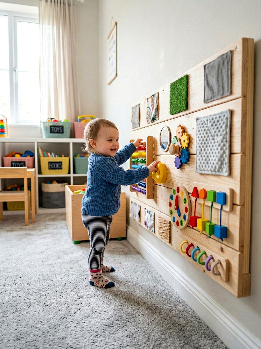 Toddler Activity Wall - 25 Pallet Climbing Wall for Kids Ideas