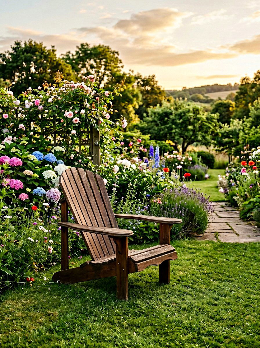 Traditional Adirondack Chair - 25 Pallet Adirondack Chair Ideas