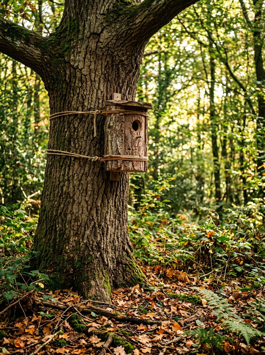 Tree Trunk Bird House - 25 unique bird houses