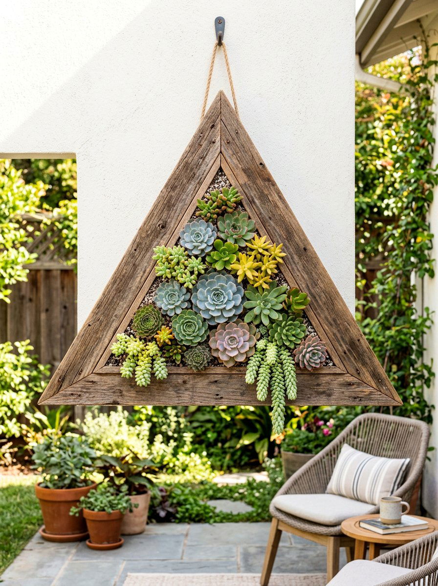 Upcycled Wood Decor - 25 Pallet Succulent Garden Ideas