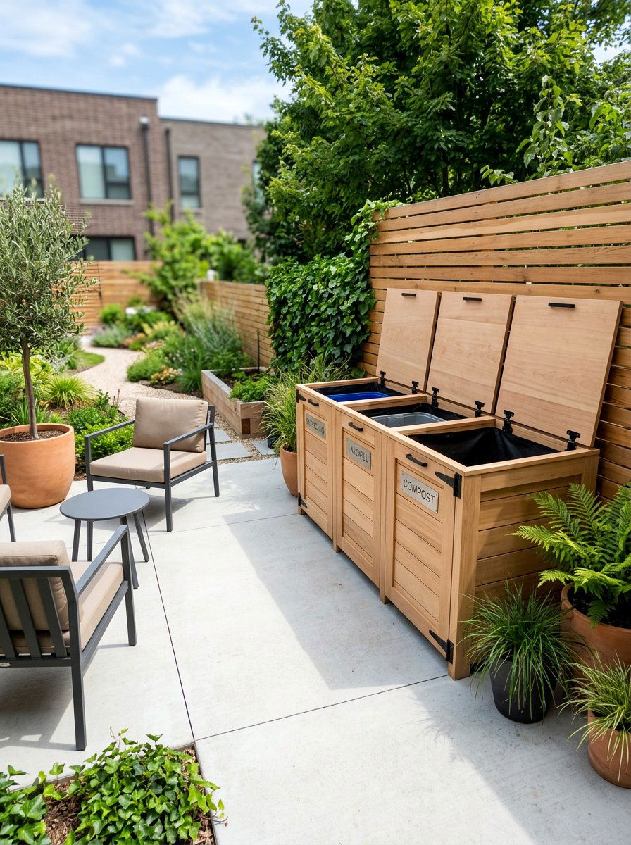 Urban backyard pallet bin - 25 Pallet Compost Bin Ideas