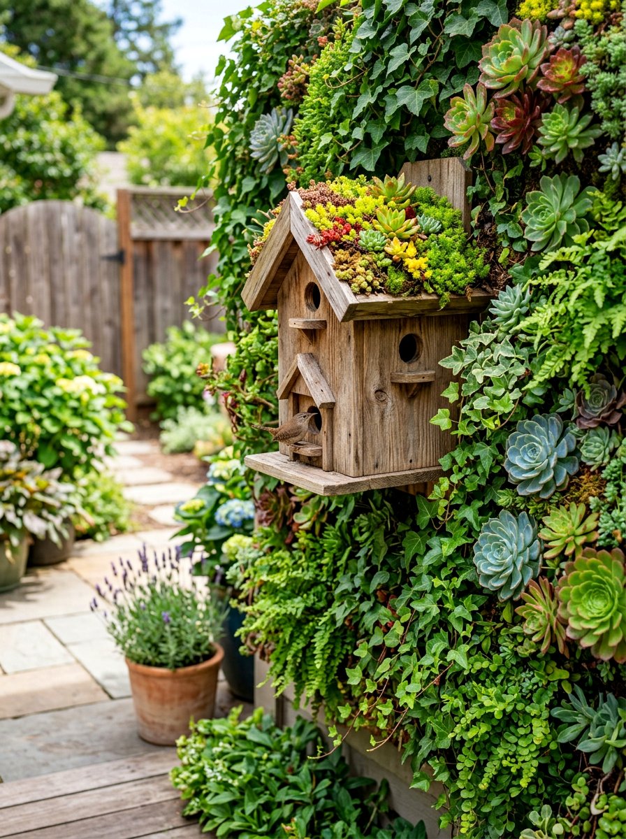 Vertical Garden Bird House - 25 unique bird houses