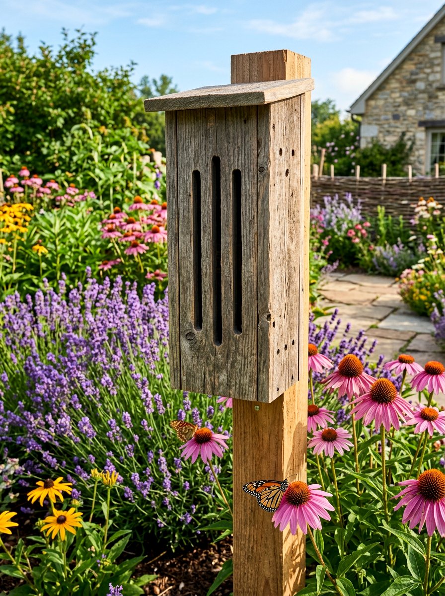 Vertical Slit Butterfly House