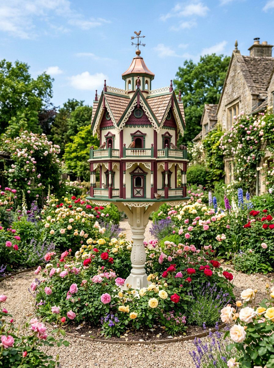 Victorian Birdhouse - 25 unique birdhouse ideas