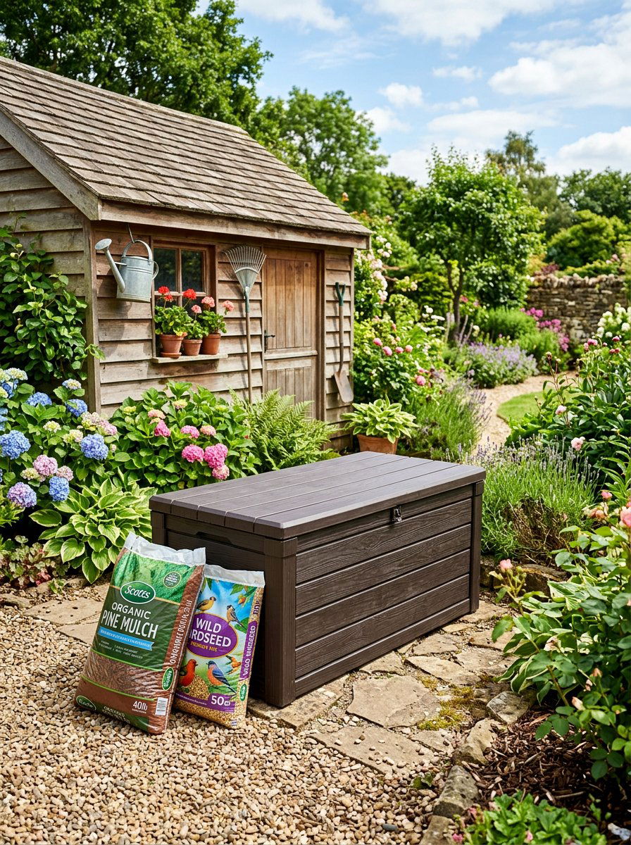 Weatherproof Garden Storage Box - 25 Pallet Outdoor Storage Box Ideas