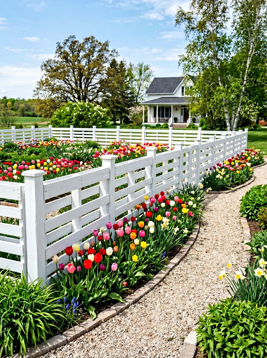 White Painted Pallet Fence - 25 Pallet Fence for Backyard Ideas