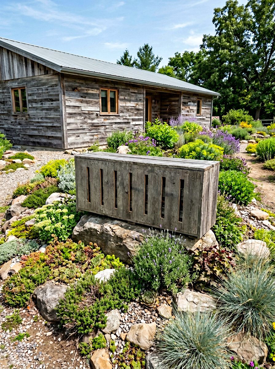 Wide Slotted Butterfly Habitat - 25 Pallet Butterfly House Ideas