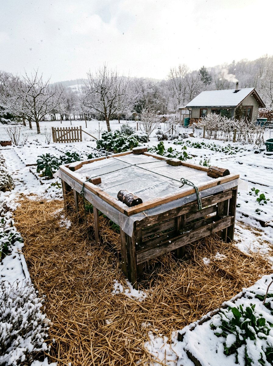 Winter pallet cold frame protection - 25 Pallet Cold Frame for Garden Ideas